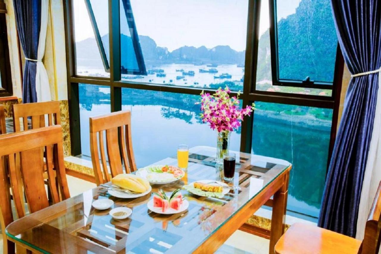 Aroma Cat Ba Sea View Hotel Chan Chau Exterior photo